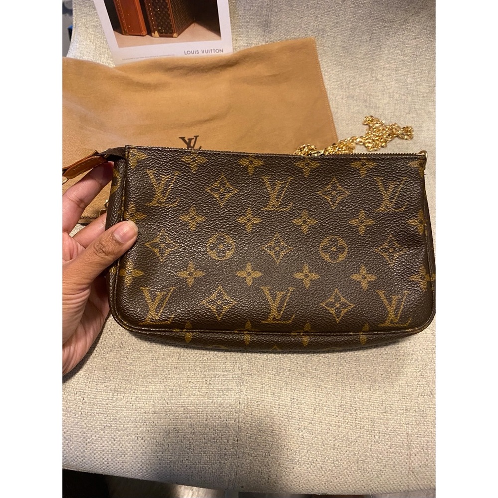 Soldd***FIRM Authentic Louis Vuitton pochette vintage FIRM - Picture 2 of 13